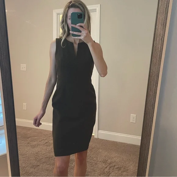 Ann Taylor Army Green Dress